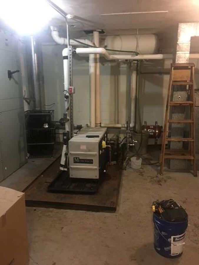 Small heating boiler